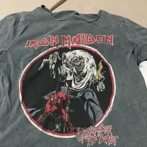 Grey Graphic Tee For Sale